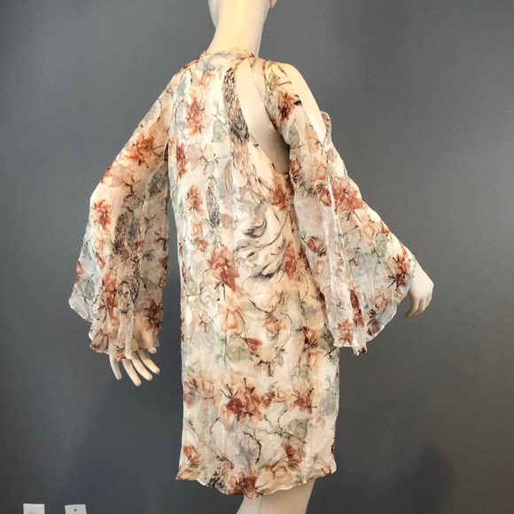 NWT Haite Hiippie Print Dress Sz 4 - Picture 5 of 8